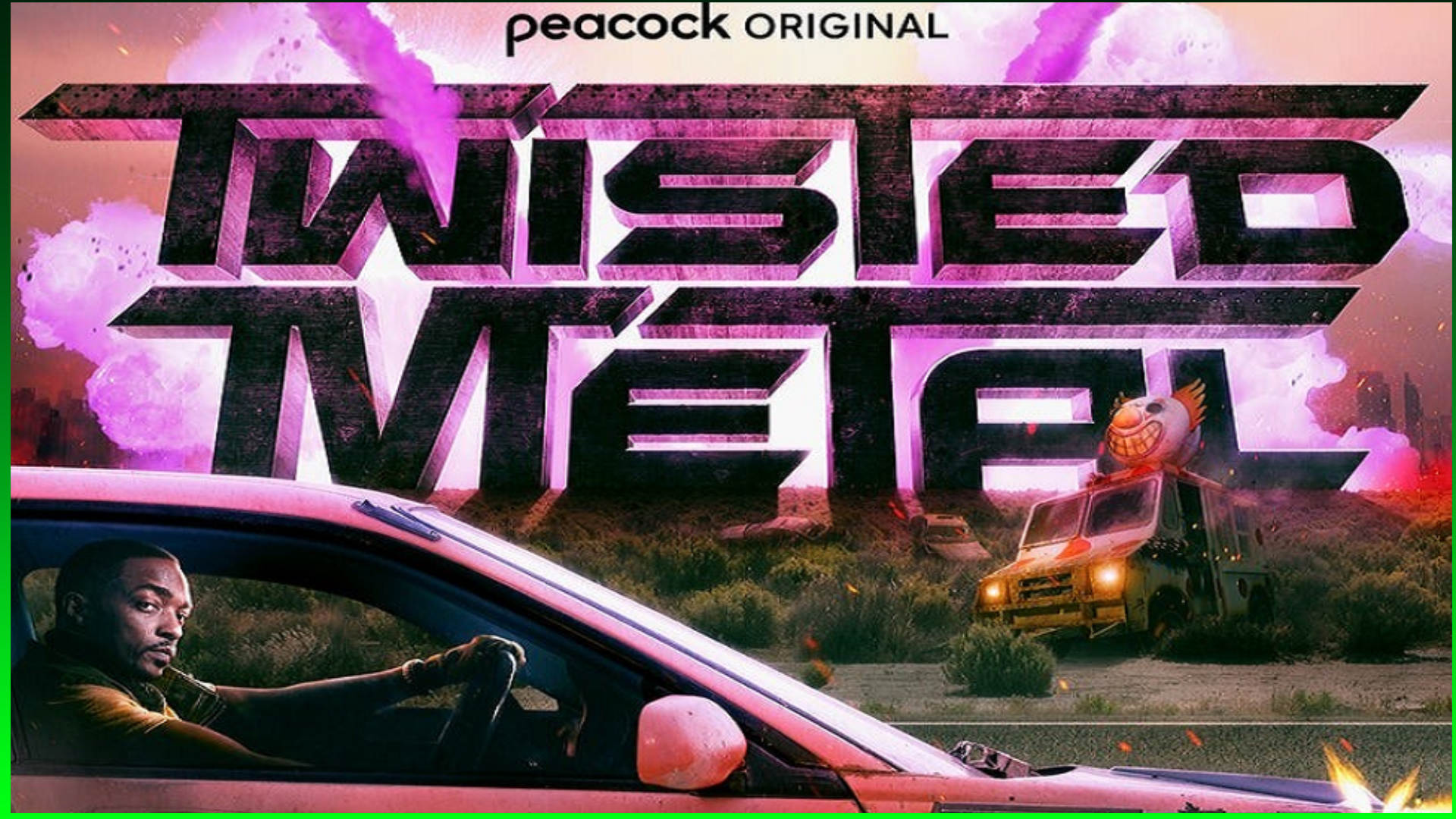 Twisted Metal ganha trailer com destaque em Anthony Mackie